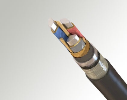 Силовые кабели с бумажной изоляцией 3x150x6 мм ААШв ГОСТ 18410-73